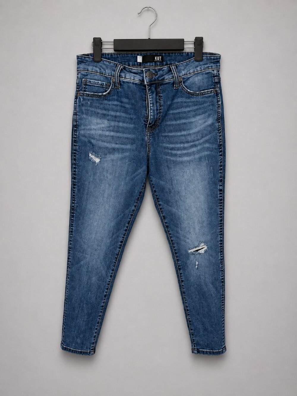 KUT from the Kloth Distressed Skinny Jeans